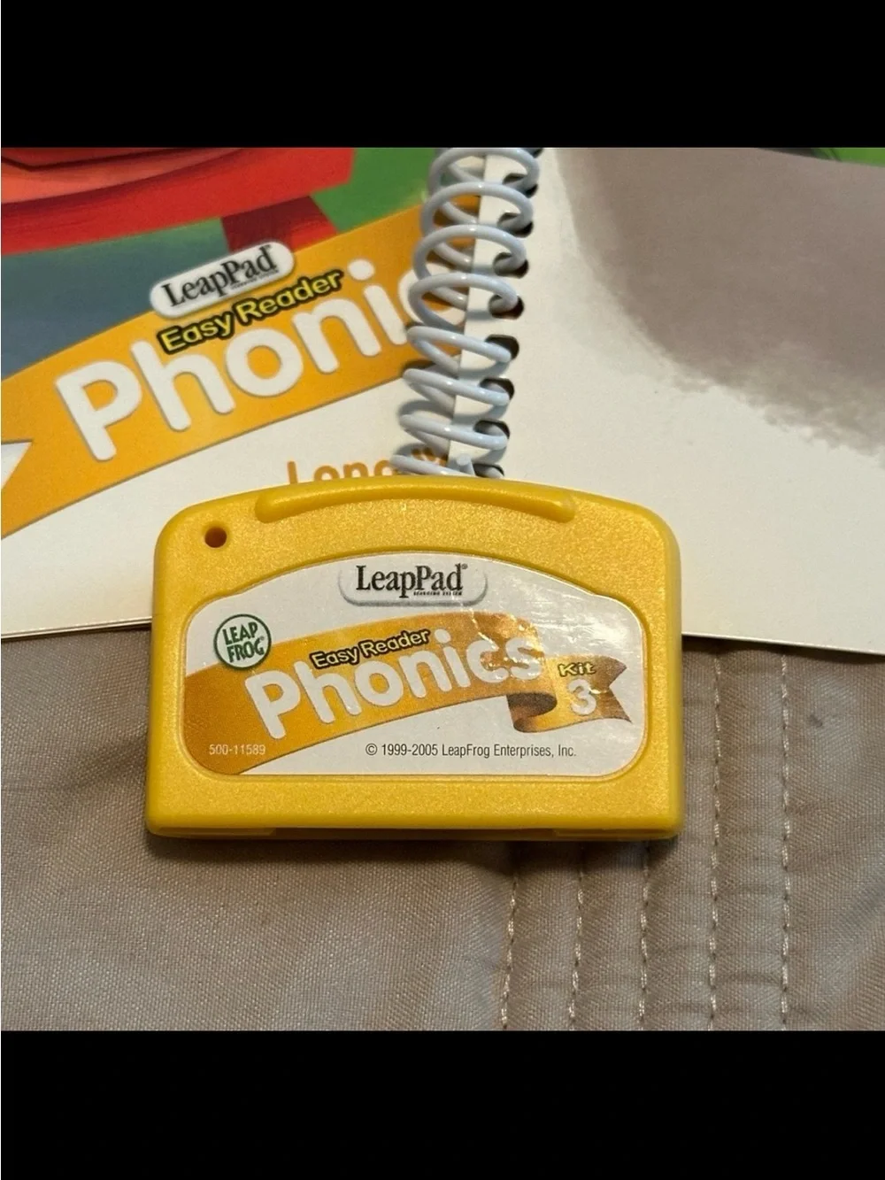 LEAP FROG Easy Reader Phonics 4 Book Set and Cartridge GREAT Condition RARE